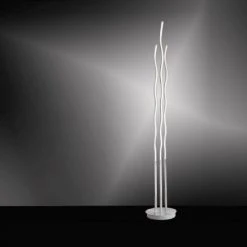 Leuchten Direkt LED Standleuchte, Stehleuchte, Fernbedienung, 3-flammig