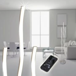 Leuchten Direkt LED Standleuchte, Stehleuchte, Fernbedienung, 3-flammig -Stehleuchten Verkaufsgeschäft led standleuchtestehleuchtefernbedienung3flammig 1298610 leuchtendirekt 1512755