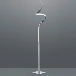 Reality LED Stehleuchte Course mit Sensordimmer, dimmbar - warmweiß