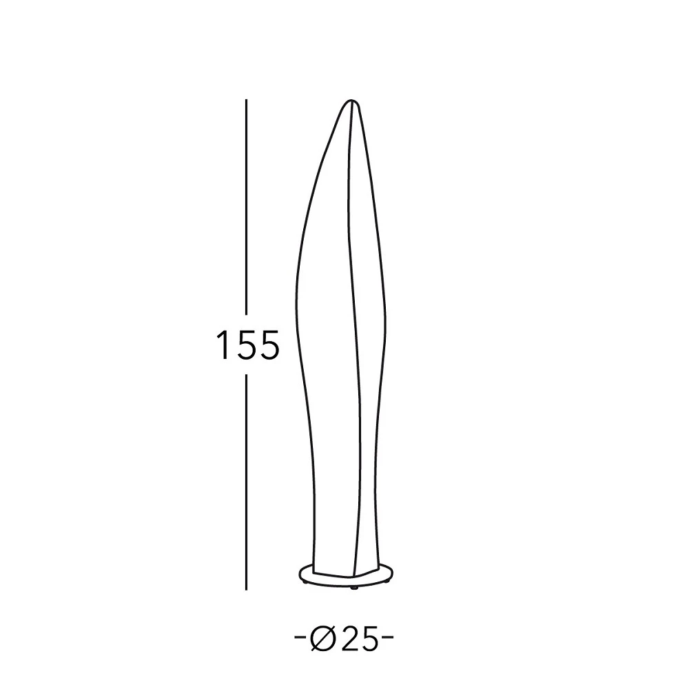 LED Stehleuchte Fiore mit Blattsilber von Kolarz 7 LED Stehleuchte Fiore mit Blattsilber von Kolarz – Bild 5