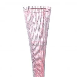 GLOBO LED Stehleuchte metallic Stäbe gedreht 18m Zuleitungskabel mit 5W Lautsprecher 120-flammige Stehlampe silbermetallic Schalter ø 27 cm -Stehleuchten Verkaufsgeschäft led stehleuchte metallic stgedreht 25846Le1280x1280 globo 25846l