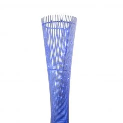 GLOBO LED Stehleuchte metallic Stäbe gedreht 18m Zuleitungskabel 120-flammige Stehlampe silbermetallic ø 28 cm -Stehleuchten Verkaufsgeschäft led stehleuchte metallic stgedreht 25846e1280x1280 globo 25846