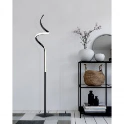 Reality LED Stehleuchte mit Memory Funktion Stehlampe weiß oder schwarz matt mit Schalter -Stehleuchten Verkaufsgeschäft led stehleuchte mit memory R42051132A2 reality r42051132