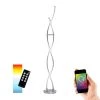 Paul Neuhaus LED Stehleuchte Q-MALINA Smart Home, Fernbedienung, stahlfarbig, Acrylglas -Stehleuchten Verkaufsgeschäft led stehleuchte qmalina smart 136793logoneu paulneuhaus 43955