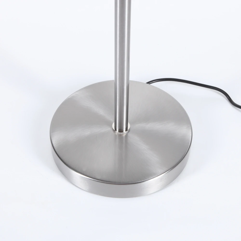 Leuchten Direkt LED Stehleuchte, Leseleuchte, Nickel matt, Tastdimmer, warmweiß 9 Leuchten Direkt LED Stehleuchte, Leseleuchte, Nickel matt, Tastdimmer, warmweiß – Bild 7