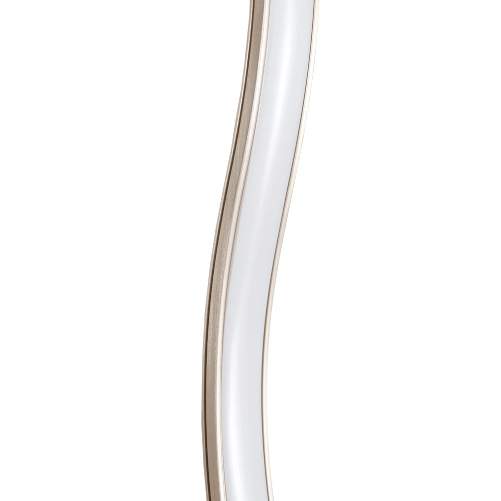 Leuchten Direkt LED Stehleuchte, Stehlampe Wellen Optik, Farbe silber, Schnurschalter, 1000 Lumen 7 Leuchten Direkt LED Stehleuchte, Stehlampe Wellen Optik, Farbe silber, Schnurschalter, 1000 Lumen – Bild 5