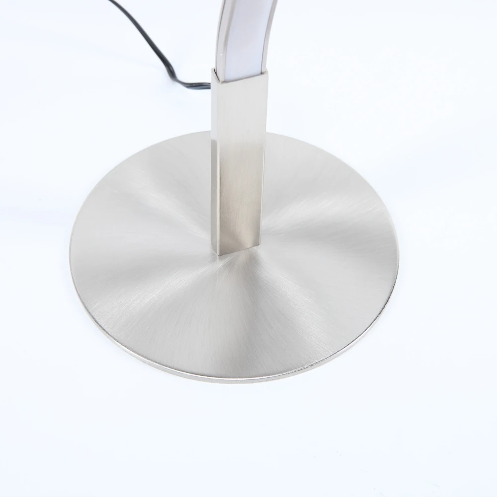 Leuchten Direkt LED Stehleuchte, Stehlampe Wellen Optik, Farbe silber, Schnurschalter, 1000 Lumen 9 Leuchten Direkt LED Stehleuchte, Stehlampe Wellen Optik, Farbe silber, Schnurschalter, 1000 Lumen – Bild 7