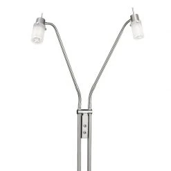 LHG Lights LED Strahlerserie - 2-flammige Stehleuchte - Inklusive LED-Leuchtmittel + LED Taschenlampe