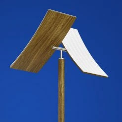 LED-Fluter Duo mit Holz von B-Leuchten -Stehleuchten Verkaufsgeschäft ledfluter duo mit holzvon 1348682 bleuchten 60245280