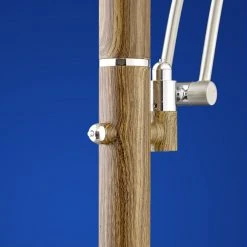 LED-Fluter Duo mit Holz von B-Leuchten -Stehleuchten Verkaufsgeschäft ledfluter duo mit holzvon 1348684 bleuchten 60245280