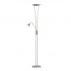 Trio LED-Fluter in Nickel-matt, LED-Leselicht, Dimmer, getrennt schaltbar -Stehleuchten Verkaufsgeschäft ledfluter nickelmattledleselichtdimmergetrennt schaltbar 110630 trio 426410207