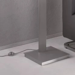 Escale Leuchten LED-Fluter Zen in Aluminium geschliffen, mit Tastdimmer -Stehleuchten Verkaufsgeschäft ledfluter zen aluminium geschliffenmit 1193042 escaleleuchten 34340509