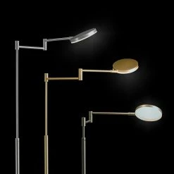 Holtkötter LED-Leseleuchte Plano B, höhenverstellbar, Tastdimmer