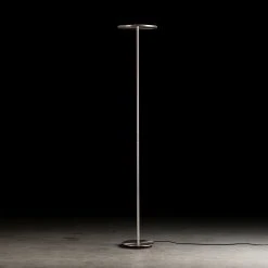 Holtkötter LED-Standfluter Plano Aluminium-matt