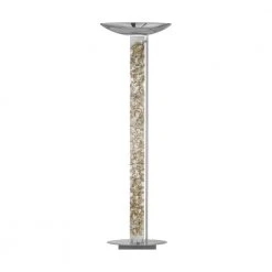 LED-Standleuchte Delphi chrom, Libertà silber antique von Kolarz®