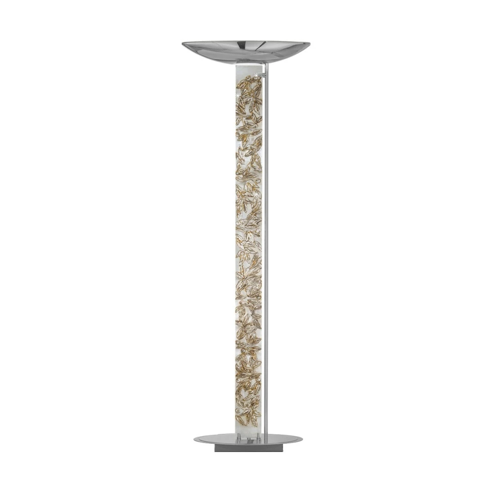 LED-Standleuchte Delphi chrom, Libertà silber antique von Kolarz® 3 LED-Standleuchte Delphi chrom, Libertà silber antique von Kolarz®