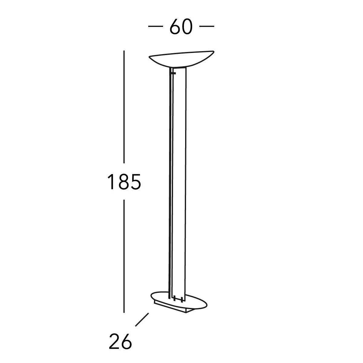 LED-Standleuchte Delphi chrom, Libertà silber antique von Kolarz® 4 LED-Standleuchte Delphi chrom, Libertà silber antique von Kolarz® – Bild 2