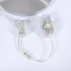 B-Leuchten LED-Standleuchte Omega in nickel oder messing -Stehleuchten Verkaufsgeschäft ledstandleuchte omega nickel oder 1315045 bleuchten