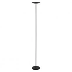 Jakob Maul LED-Standleuchte, dimmbar, mattschwarz, 56x LED inkl., 27 W, H= 183 cm