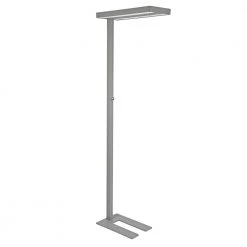 Jakob Maul LED-Standleuchte, 80 W LED inkl., silber, H=196 cm, dimmbar, 4000 K