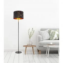 GLOBO runde E27 Stehleuchte aus Stoff und Acryl Schirm mit Dekorstanzungen schwarzes Textilkabel 18m Stehlampe gold Schalter ø 38 cm 16 GLOBO runde E27 Stehleuchte aus Stoff und Acryl Schirm mit Dekorstanzungen schwarzes Textilkabel 18m Stehlampe gold Schalter ø 38 cm -Stehleuchten Verkaufsgeschäft runde e27 stehleuchte aus 15431Sam1280x1280 globo 15431s