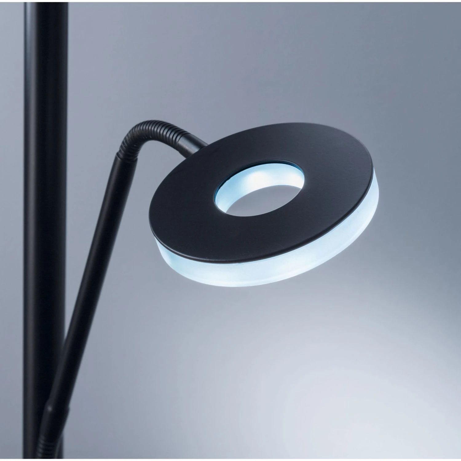 Fischer & Honsel schwenkbare dimmbare LED Deckenfluter Stehleuchte mit Lesearm und CCT-Lichtfarbsteuerung in 3 Farben 7 Fischer & Honsel schwenkbare dimmbare LED Deckenfluter Stehleuchte mit Lesearm und CCT-Lichtfarbsteuerung in 3 Farben – Bild 5