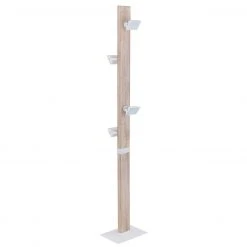 GLOBO schwenkbare LED Stehleuchte Strahler aus Holz und Glas klar gerade mit 4 dreh- schwenkbar 4-flammige Stehlampe weissgetüncht Schalter -Stehleuchten Verkaufsgeschäft schwenkbare led stehleuchte strahler 56247SWb1280x1280 globo 56247sw