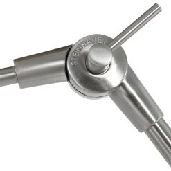 Steinhauer schwenkbare und höhenverstellbare E27 Stehleuchte mit Gelenkarm Stahl gebürstet Stehlampe Höhe 170-210 cm -Stehleuchten Verkaufsgeschäft schwenkbare und hhenverstellbare e27 7395ST 4 steinhauer 7395st