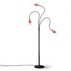 Serien Lighting Serien-Lighting 3-flammige Stehleuchte Poppy