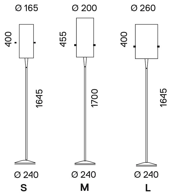 Serien Lighting Serien-Lighting Stehleuchte Club Floor, 3 Größen 7 Serien Lighting Serien-Lighting Stehleuchte Club Floor, 3 Größen – Bild 5