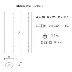 Stehleuchte Bios Tube von Slamp - in 2 Varianten -Stehleuchten Verkaufsgeschäft stehleuchte bios tube von wohnlicht.combiosfamily4 slamp