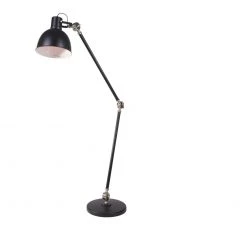 Steinhauer Stehleuchte Dominique in schwarz