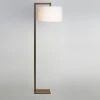 Illumina Astro Lighting Stehleuchte eckig Altmessing-bronze, Stoffschirm in 3 Farben -Stehleuchten Verkaufsgeschäft stehleuchte eckig altmessingbronzestoffschirm farben 92255 illuminaastrolighting