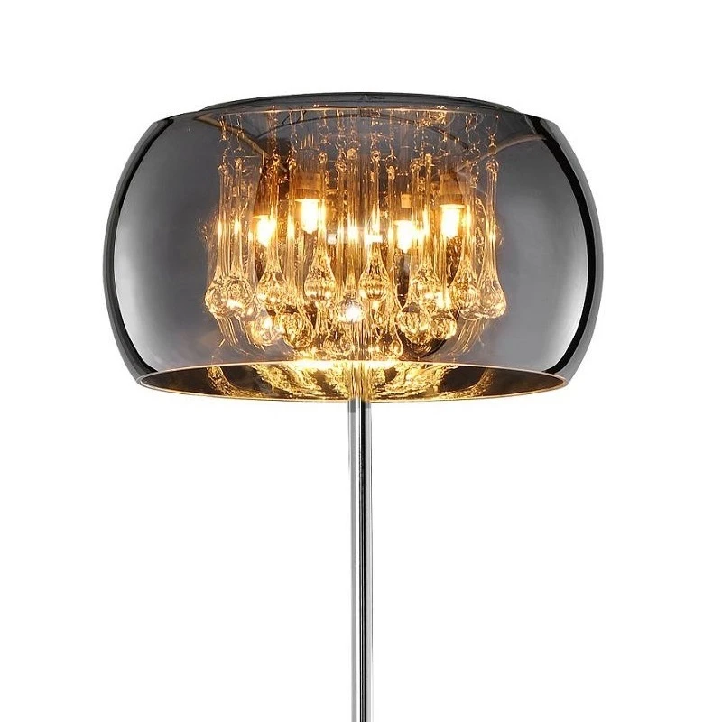 Trio Stehleuchte mit Kristallbehang 4 Trio Stehleuchte mit Kristallbehang – Bild 2