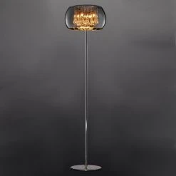 Trio Stehleuchte mit Kristallbehang 7 Trio Stehleuchte mit Kristallbehang -Stehleuchten Verkaufsgeschäft stehleuchte mit kristallbehang 545512 trio 411210406