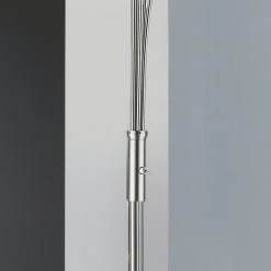 Paul Neuhaus Stehleuchte, 6-flammig, Aluminiumdrahtgeflecht, stahlfarbig -Stehleuchten Verkaufsgeschäft stehleuchte6flammigaluminiumdrahtgeflechtstahlfarbig 55710b paulneuhaus 39655