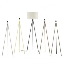 Hufnagel Stehleuchtenfuß Dreibein Tripod Tilda in 6 Farben erhältlich