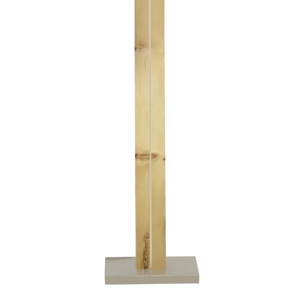 HerzBlut Stehleuchte, Schirm, Cotton, Weiß, Holz, Zirbe o. Eiche o. Nussbaum 5 HerzBlut Stehleuchte, Schirm, Cotton, Weiß, Holz, Zirbe o. Eiche o. Nussbaum – Bild 3