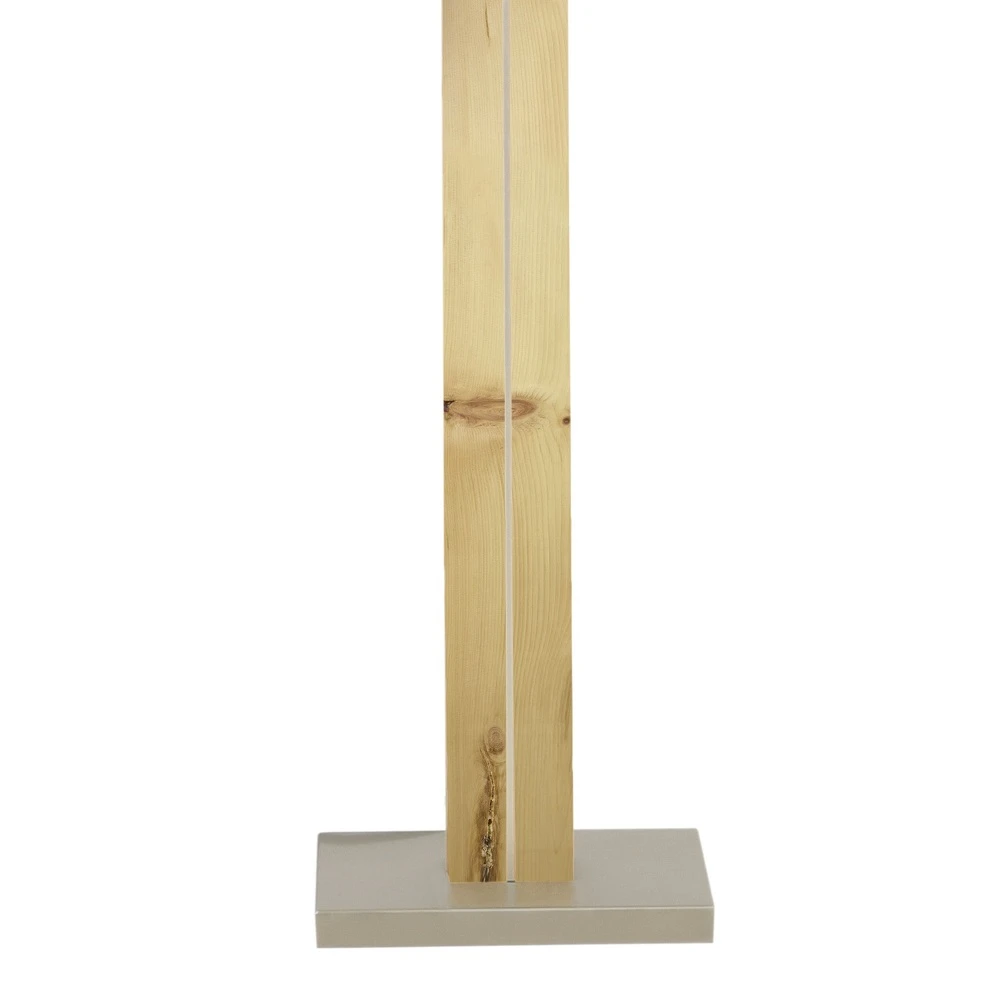 HerzBlut Stehleuchte, Stoffschirm, Zirbenholz o. Eiche o. Nussbaum, H= 160cm 5 HerzBlut Stehleuchte, Stoffschirm, Zirbenholz o. Eiche o. Nussbaum, H= 160cm – Bild 3