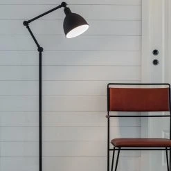 LHG Lights Stehleuchte, schwenkbar, skandinavisch, 147cm hoch, Schwarz, inkl. LED-Leuchtmittel -Stehleuchten Verkaufsgeschäft stehleuchteschwenkbarskandinavisch147cm hochschwarzinklledleuchtmittel 1401112 lhg 143851