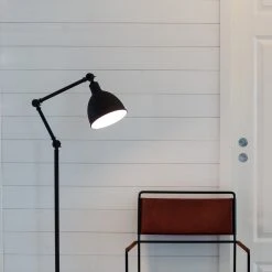 LHG Lights Stehleuchte, schwenkbar, skandinavisch, 147cm hoch, Schwarz, inkl. LED-Leuchtmittel -Stehleuchten Verkaufsgeschäft stehleuchteschwenkbarskandinavisch147cm hochschwarzinklledleuchtmittel 1401113 lhg 143851